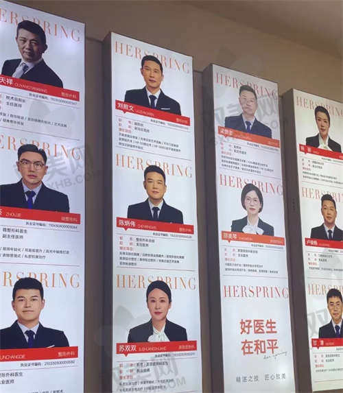 温州和平整形医院医生团队